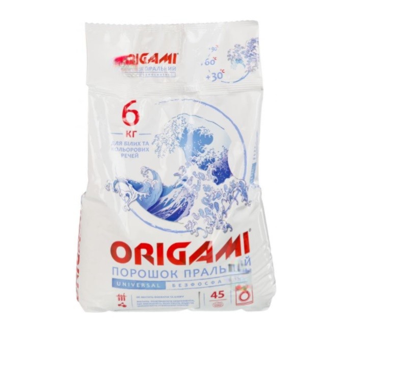 Порошок пральний ORIGAMI, універсальний, 6кг